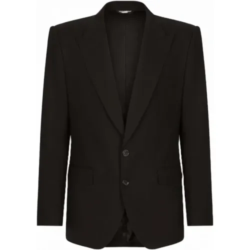 Essential Collection 2 Button Suit , male, Sizes: XL, L - Dolce & Gabbana - Modalova