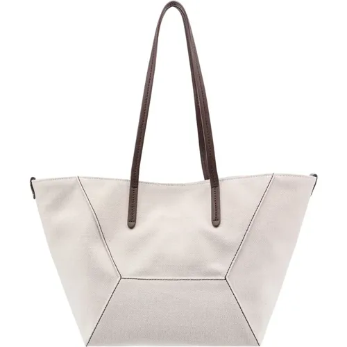 Women's Bags Shoulder Bag Ss24 , female, Sizes: ONE SIZE - BRUNELLO CUCINELLI - Modalova