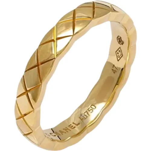 Pre-owned Jewellery, female, , Size: ONE SIZE Pre-owned Gold chanel-jewelry - Chanel Vintage - Modalova