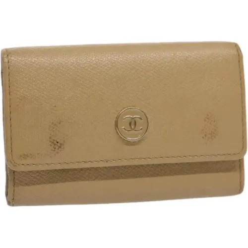 Pre-owned Accessories, female, , Size: ONE SIZE Pre-owned Canvas key-holders - Chanel Vintage - Modalova