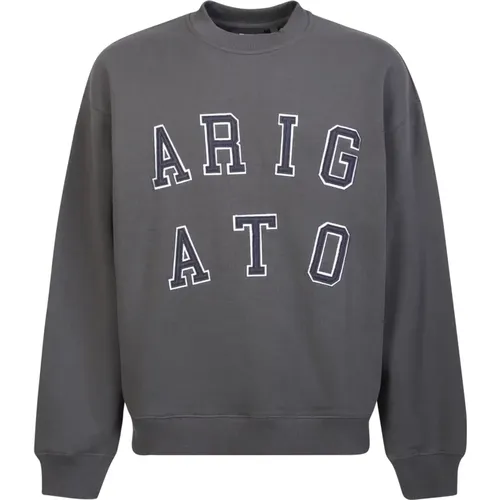 Grauer Legend Logo Sweatshirt - Axel Arigato - Modalova