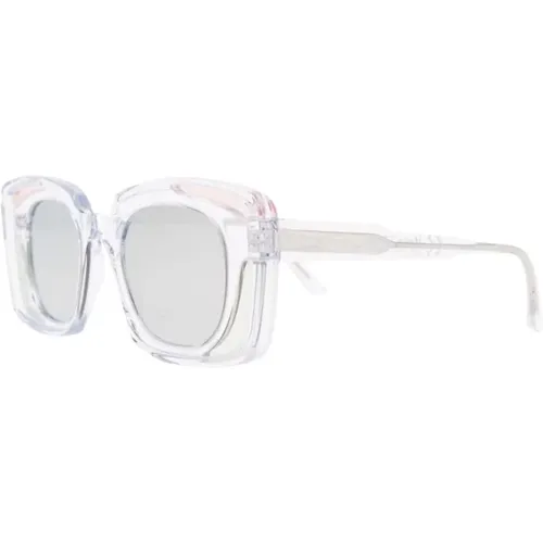 Klare Sonnenbrille für den täglichen Gebrauch , Damen, Größe: 48 MM - Kuboraum - Modalova
