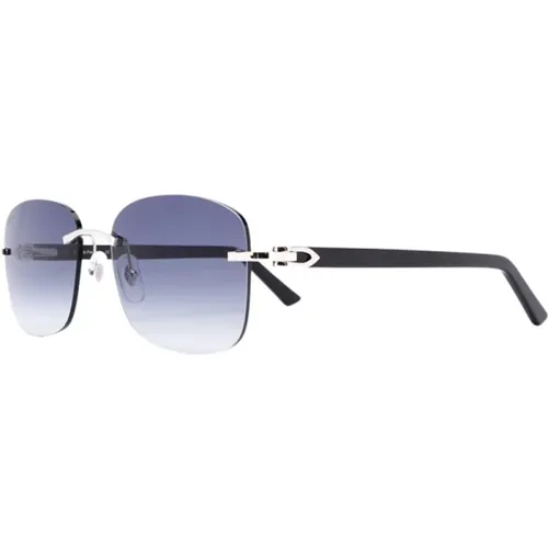 Ct0227S 003 Sunglasses , male, Sizes: 58 MM - Cartier - Modalova