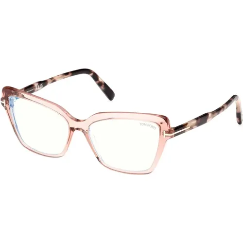 Glasses, female, , Size: 55 MM Stylish Optical Frame for Everyday Use - Tom Ford - Modalova