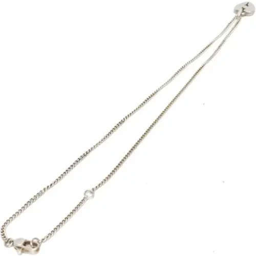 Pre-owned Jewellery, female, , Size: ONE SIZE Pre-owned Silver necklaces - Gucci Vintage - Modalova