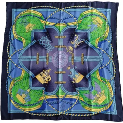 Pre-owned Silk scarves , female, Sizes: ONE SIZE - Hermès Vintage - Modalova