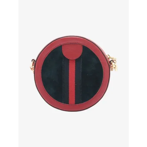 Pre-owned Cross Body Bags, female, , Size: ONE SIZE Pre-owned Suede gucci-bags - Gucci Vintage - Modalova