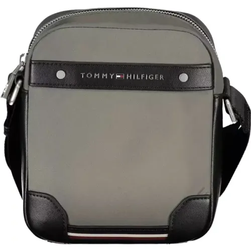 Messenger Bags, male, , Size: ONE SIZE Polyester Shoulder Bag - Tommy Hilfiger - Modalova