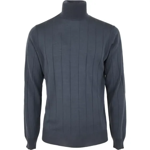 Stahl Merino Rollkragenpullover , Herren, Größe: 3XL - Filippo De Laurentiis - Modalova