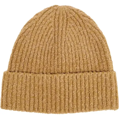 Beanies, male, , Size: ONE SIZE Korval Wool Blend Beanie - Acne Studios - Modalova