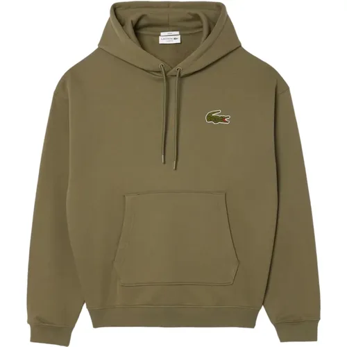 Grüne Pullover Kollektion , Herren, Größe: M - Lacoste - Modalova