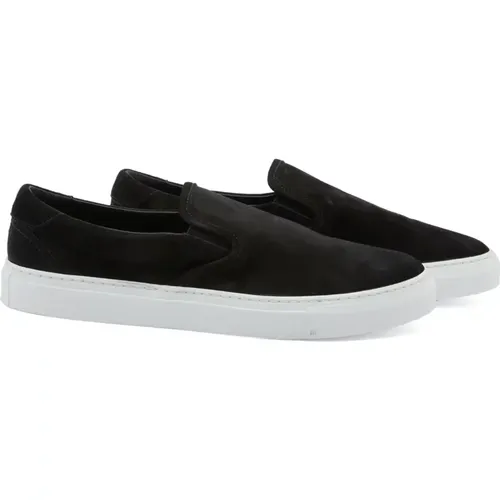 Loafers, male, , Size: 12 US Suede Slip-On Sneakers - Diemme - Modalova