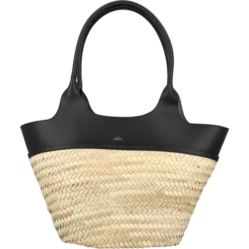 Women's Bags Handbag Black Ss24 , female, Sizes: ONE SIZE - A.p.c. - Modalova