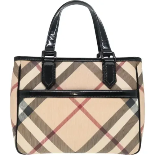 Pre-owned Canvas Handtaschen , Damen, Größe: ONE Size - Burberry Vintage - Modalova