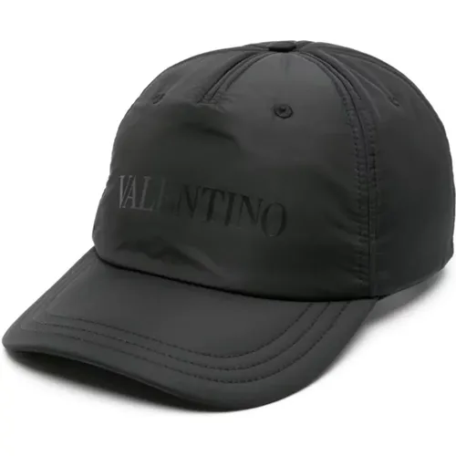 Caps, male, , Size: 58 CM Nylon Adjustable Strap Hat - Valentino Garavani - Modalova