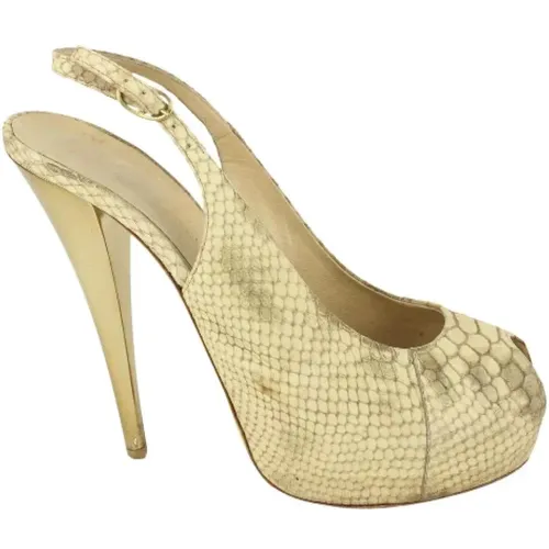 Pre-owned Fabric heels , female, Sizes: 7 UK - Giuseppe Zanotti Pre-owned - Modalova