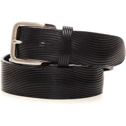 Leather Belt , male, Sizes: 60 CM - The Jack Leathers - Modalova