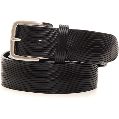 Belts, male, , Size: 60 CM Leather Belt - The Jack Leathers - Modalova