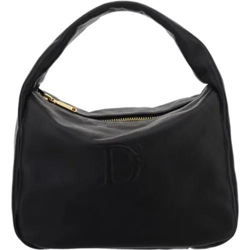 Leather Logo Handbag , female, Sizes: ONE SIZE - Dsquared2 - Modalova
