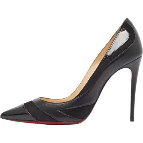 Pre-owned Leather heels , female, Sizes: 2 1/2 UK - Christian Louboutin Pre-owned - Modalova