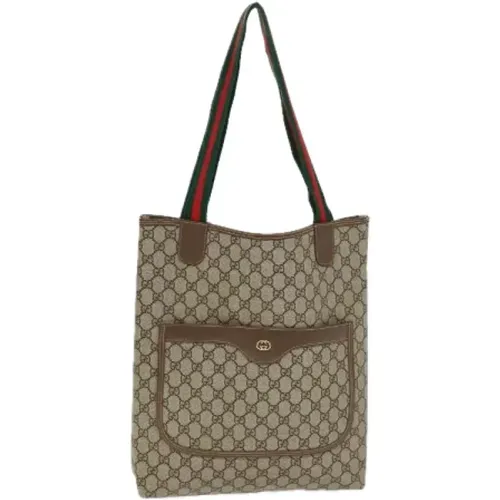 Pre-owned Canvas gucci-bags , female, Sizes: ONE SIZE - Gucci Vintage - Modalova