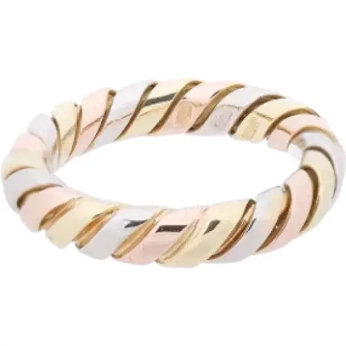 Pre-owned Jewellery, female, , Size: ONE SIZE Pre-owned Gold rings - Bvlgari Vintage - Modalova