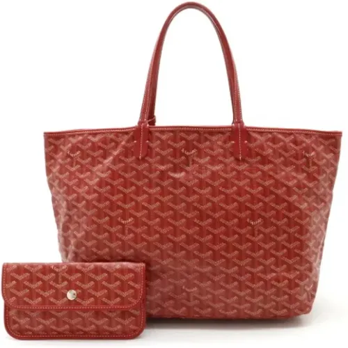 Pre-owned Tote Bags, female, , Size: ONE SIZE Pre-owned Coated canvas shoulder-bags - Goyard Vintage - Modalova