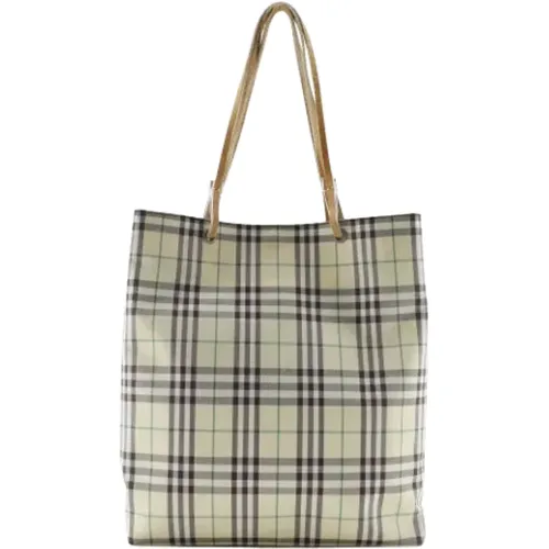 Pre-owned Tote Bags, female, , Size: ONE SIZE Pre-owned Fabric handbags - Burberry Vintage - Modalova