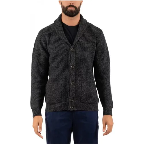 Cardigans, male, , Size: S Mens Cardigan in Stylish Design - Daniele Fiesoli - Modalova