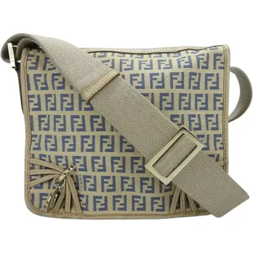 Pre-owned Cross Body Bags, female, , Size: ONE SIZE Pre-owned Canvas fendi-bags - Fendi Vintage - Modalova