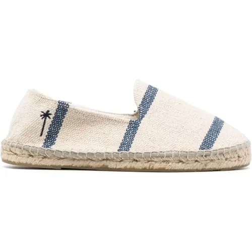 Stripes Canvas Espadrilles , male, Sizes: 6 UK - Manebí - Modalova