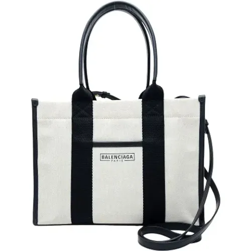 Pre-owned Tote Bags, female, , Size: ONE SIZE Pre-owned Canvas balenciaga-bags - Balenciaga Vintage - Modalova