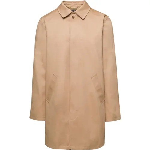 Classic Collar Coat , male, Sizes: 2XL - A.p.c. - Modalova