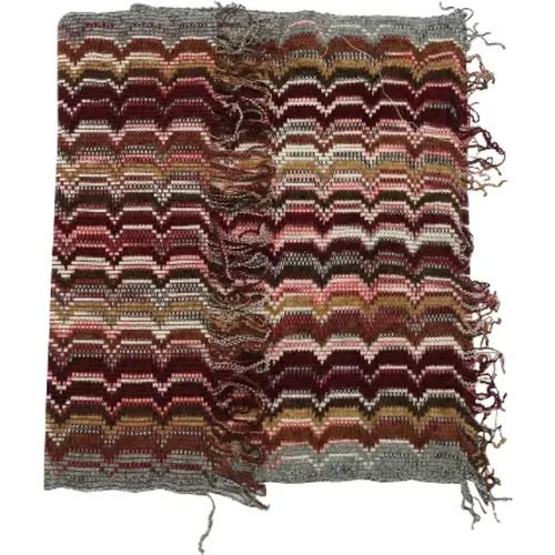 Pre-owned Scarves, female, , Size: ONE SIZE Pre-owned Plastic scarves - Missoni Pre-owned - Modalova