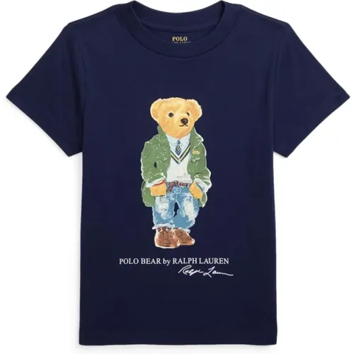 Kids Polo Bear T-shirt Blau - Ralph Lauren - Modalova