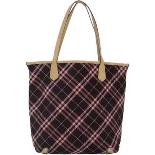 Pre-owned Canvas totes , female, Sizes: ONE SIZE - Burberry Vintage - Modalova