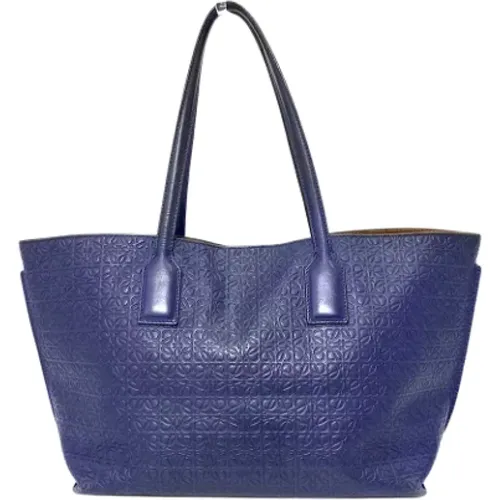 Pre-owned Tote Bags, female, , Size: ONE SIZE Pre-owned Leather shoulder-bags - Loewe Pre-owned - Modalova