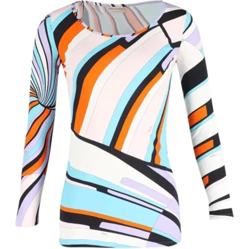 Pre-owned Fabric tops , female, Sizes: XS - Emilio Pucci Pre-owned - Modalova