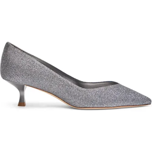 V-Cut Pointed-Toe Pump , Damen, Größe: 39 1/2 EU - Stuart Weitzman - Modalova