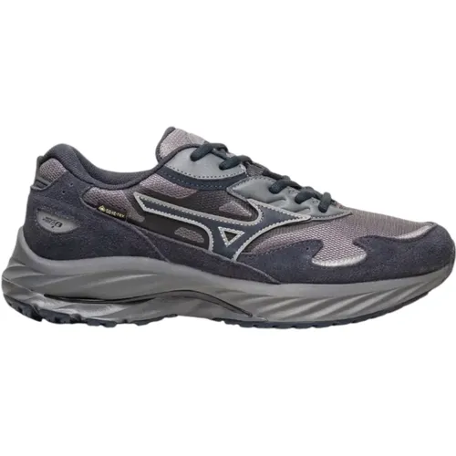 Sneakers, male, , Size: 9 1/2 US Grey Sneakers Wave Rider Beta Gtx - Mizuno - Modalova