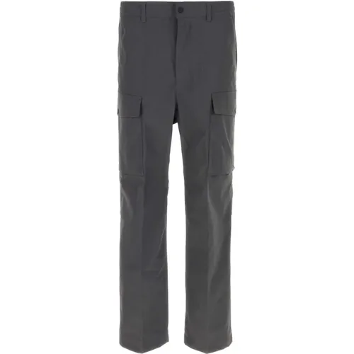 Straight Trousers, male, , Size: L Graphite Balto Pant - Carhartt WIP - Modalova