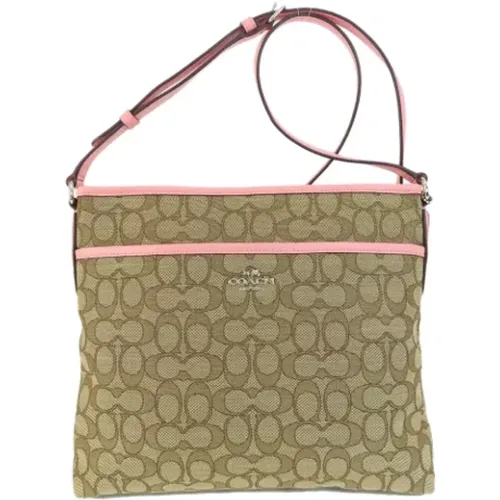 Pre-owned Cross Body Bags, female, , Size: ONE SIZE Pre-owned Fabric shoulder-bags - Coach Pre-owned - Modalova