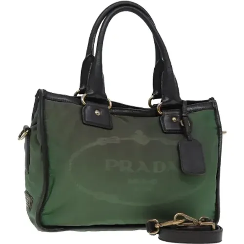 Pre-owned Nylon handbags , female, Sizes: ONE SIZE - Prada Vintage - Modalova