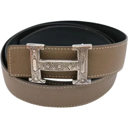 Pre-owned Belts, female, , Size: ONE SIZE Pre-owned Canvas belts - Hermès Vintage - Modalova