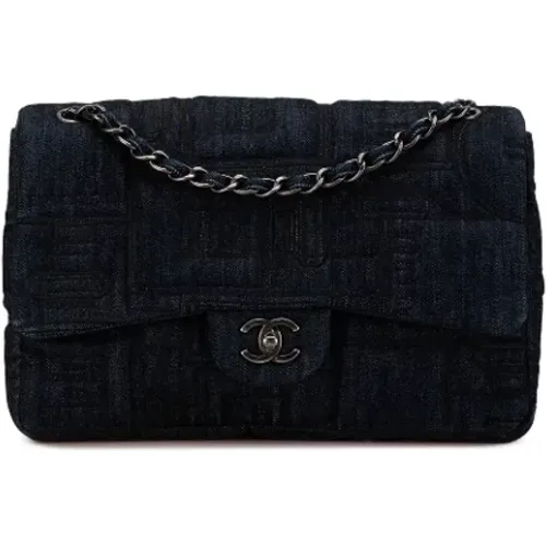 Pre-owned Shoulder Bags, female, , Size: ONE SIZE Pre-owned Denim chanel-bags - Chanel Vintage - Modalova