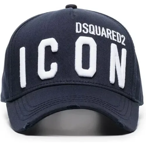 Caps, male, , Size: ONE SIZE Be Icon Baseball Cap - Dsquared2 - Modalova