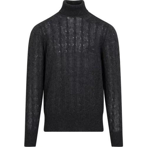 Turtlenecks, male, , Size: L Cashmere Turtleneck Sweater - ETRO - Modalova