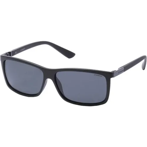 Grey Polarized Sunglasses , male, Sizes: 59 MM - Polaroid - Modalova