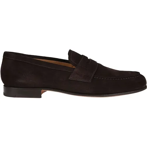 Loafers, male, , Size: 9 1/2 US Classic Loafers for Men - Church's - Modalova