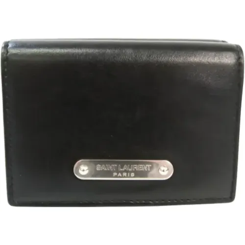Pre-owned Leather wallets , female, Sizes: ONE SIZE - Yves Saint Laurent Vintage - Modalova